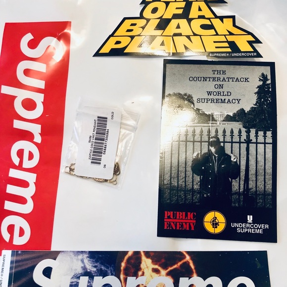 Supreme 14k Gold “Justice Piece” - Public Enemy - Picture 2 of 6